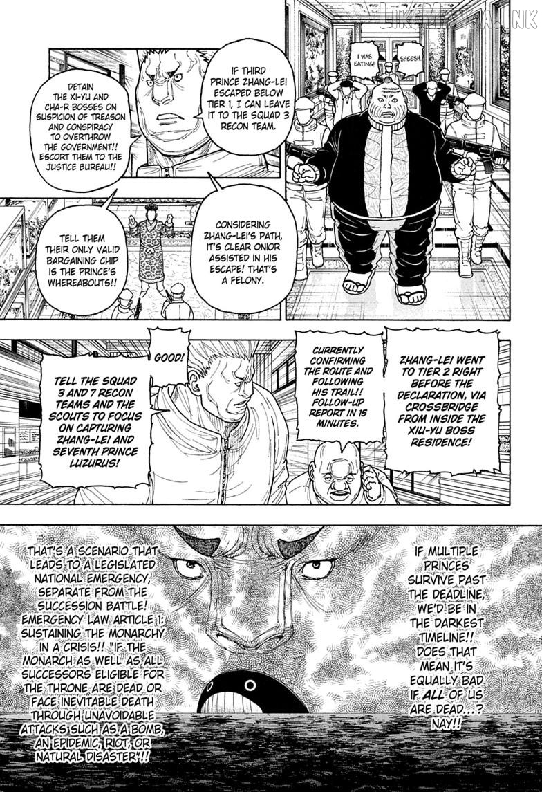 Hunter x Hunter, Chapter 417 image 15